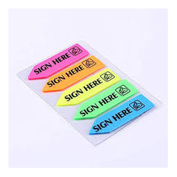 Sign Here- Sticker